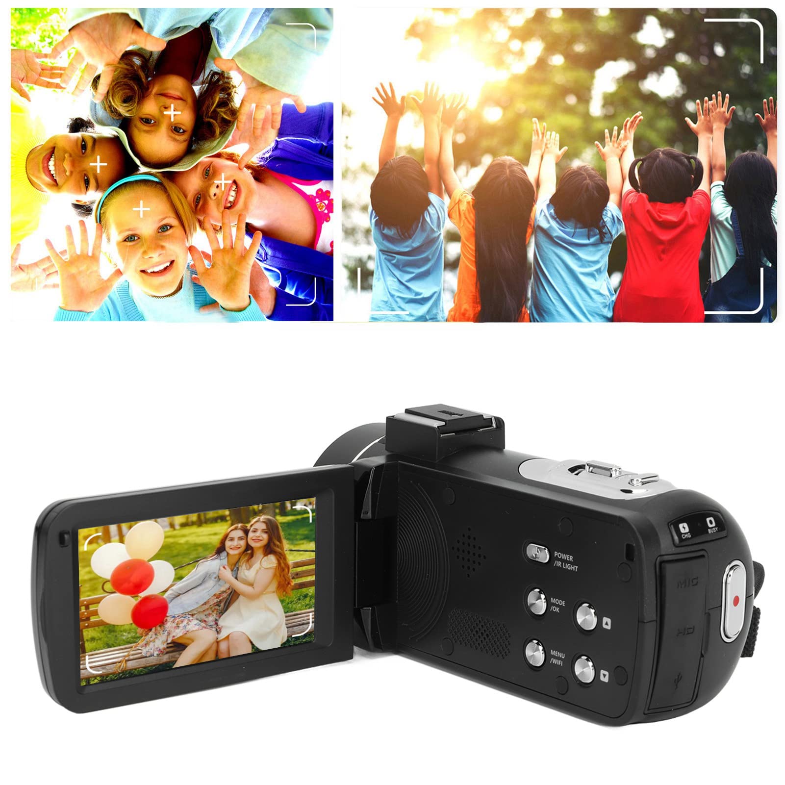 Camking 4K Full HD Video デジタルカメラ Amazon | 4K デジタルカメラ 64MP UHD 18倍ズーム オート